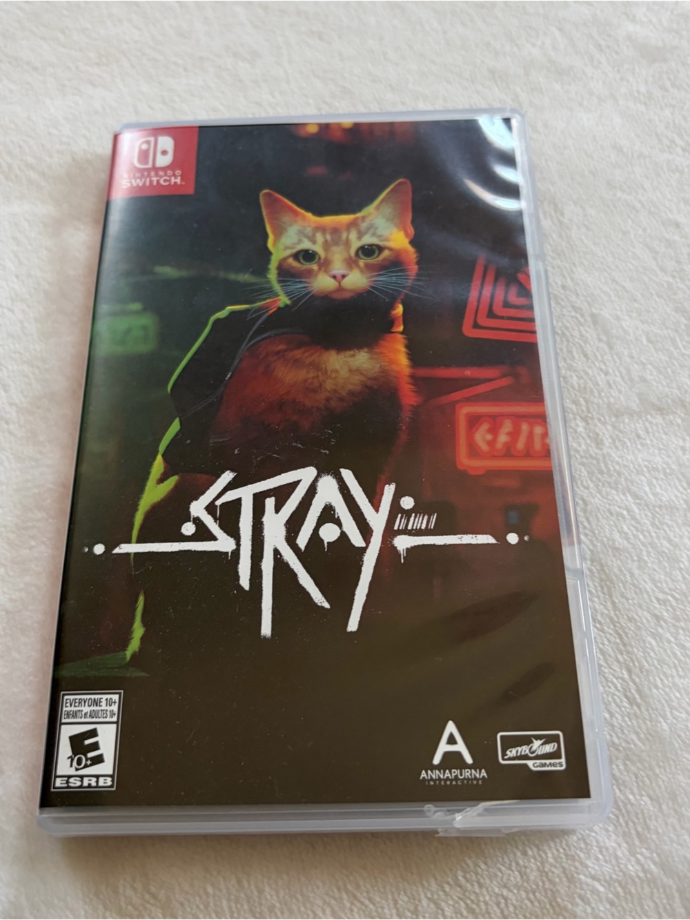 Nintendo Switch Stray Game and Game photos!! Brand New.